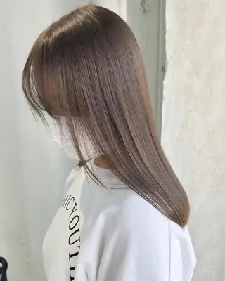 カラー ✨ブリーチなしカラー ×髪質改善✨松村 潤のヘアスタイル