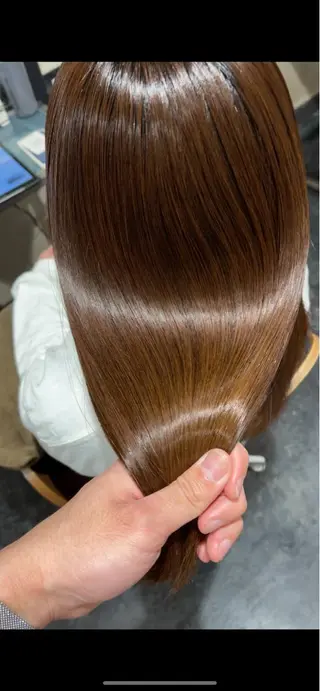 ロング カラー 泉 堅也のヘアスタイル