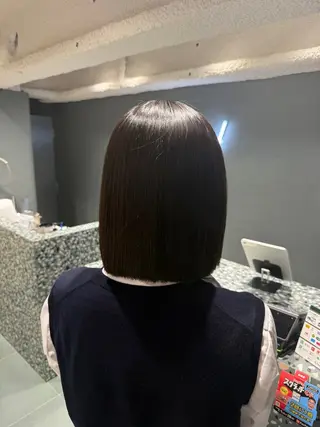 ショート せな立川レディース メンズカットモデルのヘアスタイル