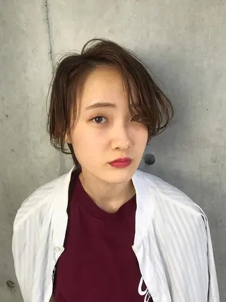 ショート カラー コジマ ダイスケのヘアスタイル