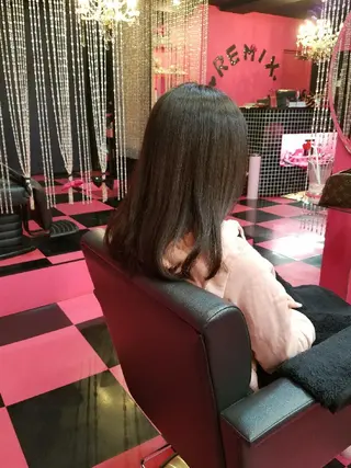 カラー セミロング REMIX　by　  Love　hairのヘアスタイル