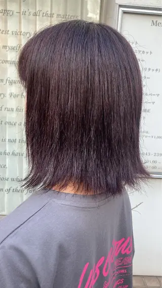 カラー 【透明感カラー】 上村響月のヘアスタイル