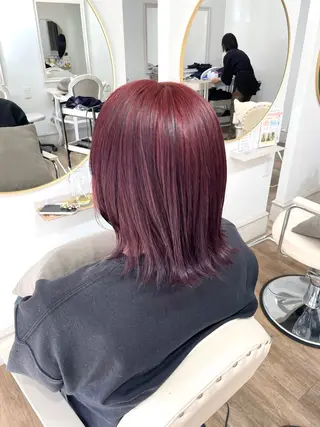 ミディアム ももか /韓国style🖤のヘアスタイル