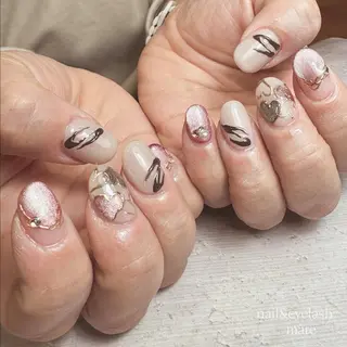 ネイル nail&eyelash mate所属・京都/東向日/桂 ayumiのネイルデザイン