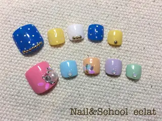 ネイル センター南 eclatのネイルデザイン