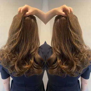 ロング カラー tocca 💜石田愛結💜のヘアスタイル