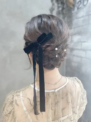 ロング ヘアアレンジ NO.6 Hair Work Shop所属・No.06 🎀manami.のヘアスタイル