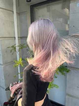 セミロング カラー ハイライト/ショート /ボブ/RYOHEIのヘアスタイル