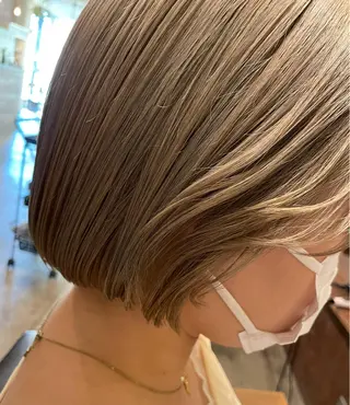 ショート カラー tablier所属・北名古屋 /美容院カフェのヘアスタイル