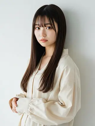 ロング 店長/ショートウルフ 髪質改善/近藤大二郎のヘアスタイル