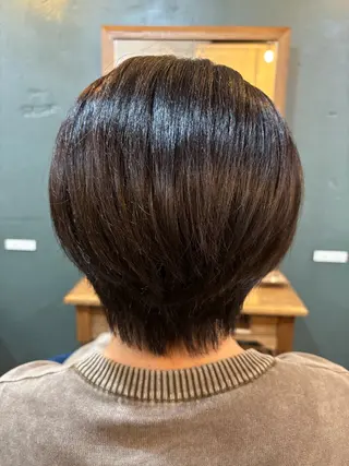 ショート 長瀬祐貴 Re N/青物横丁のヘアスタイル