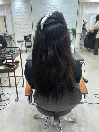 ロング カラー 小澤 一稀のヘアスタイル