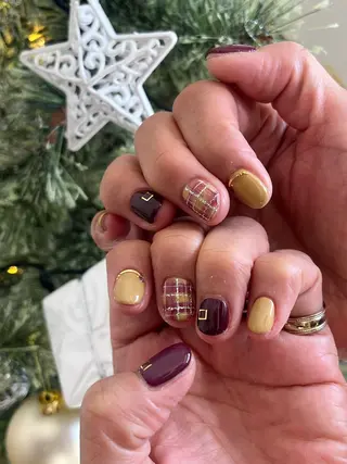 ネイル elen南越谷 Rina𖥔⋱のネイルデザイン
