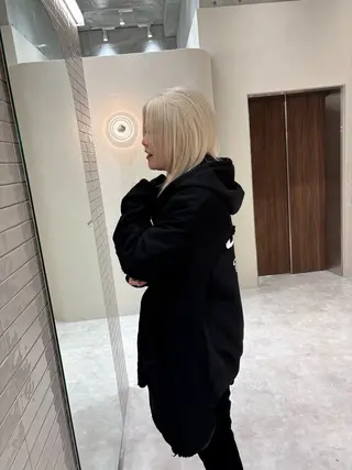 ミディアム カラー 吉武 茂暉のヘアスタイル