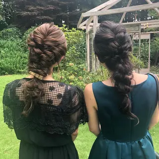 ロング ヘアアレンジ AR.MARA所属・ナツミ🤍蔵前 大人かわいいヘア🤍のヘアスタイル