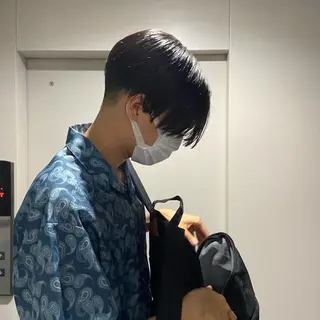 メンズ yuna/ボブカット /ハイトーンカラーのヘアスタイル