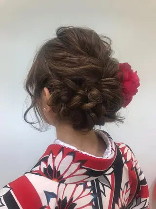 ヘアアレンジ 卒業式受付中🌻 肥田亜沙美のその他イメージ