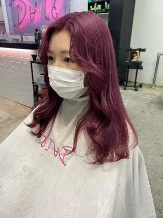 ロング カラー 💗💗韓国レイヤー yu-ki💗💗のヘアスタイル