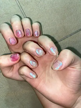 ロング カラー ヘアアレンジ ネイル マツエク・マツパ 💠AYANE /吉祥寺💠のマツエク・マツパデザイン