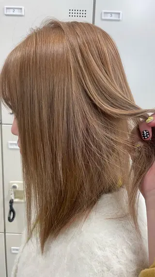 カラー mayu/ブリーチ/ layer/似合わせのヘアスタイル