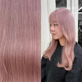 カラー ハイトーン職人💗 松本輝美のヘアスタイル