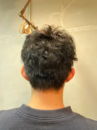 パーマ メンズ ground branche 三好本店所属・中村 ひなののヘアスタイル