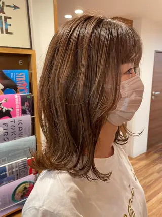 ミディアム カラー yuko🌷マツパ/ パリジェンヌのマツエク・マツパデザイン