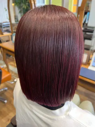 カラー Agu hair lucca所属・渋谷 莉央のヘアスタイル