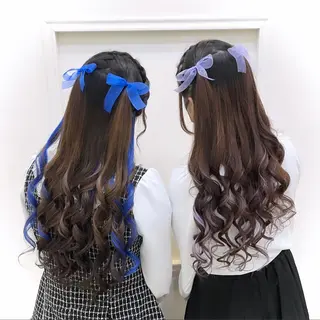ロング ヘアアレンジ lien ヒジリのヘアスタイル