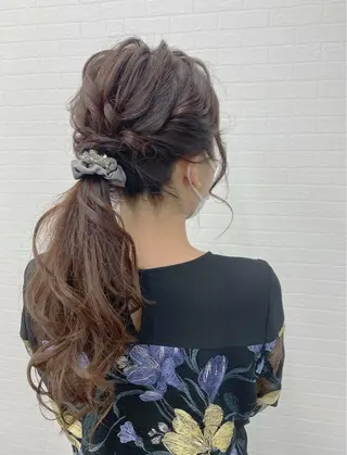 ヘアアレンジ GRANLUSSO 〜グランルッソ駅前店所属・木口 嘉美のヘアスタイル