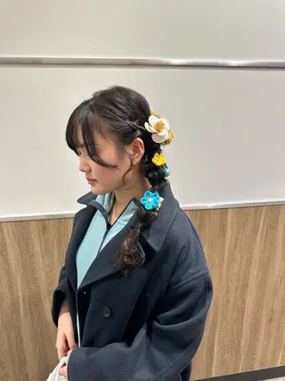 ロング ヘアアレンジ 溜 一太のヘアスタイル