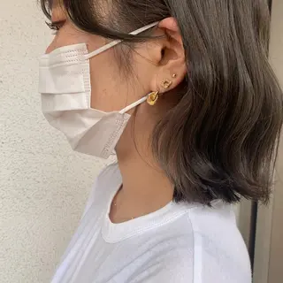 ミディアム カラー 韓国🇰🇷髪質改善 Chisaki치사키のヘアスタイル