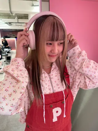 ロング ブリーチカラー 特化/MAHIROのヘアスタイル