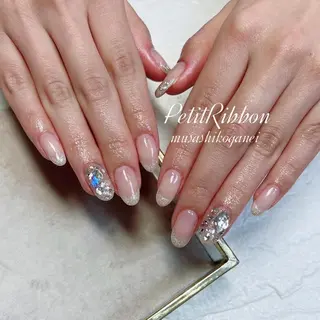 ネイル ネイルPetit Ribbonのネイルデザイン