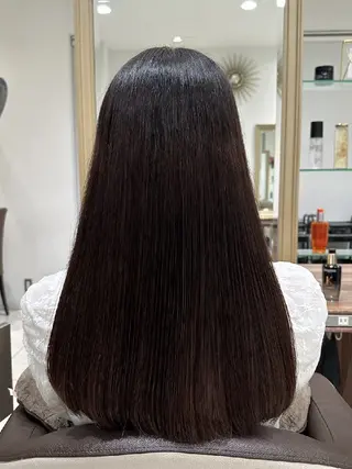 ロング カラー 浅見 愛菜のヘアスタイル
