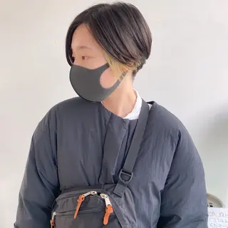 ショート 中屋恵美🎨 Designカラーのヘアスタイル