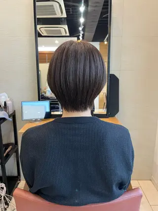 ショート 韓国風/透明感カラー 🐵mayu* 🐵のヘアスタイル