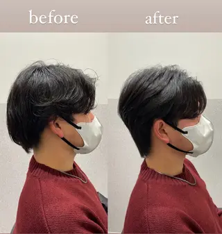 メンズ ❤︎︎韓国ヘア❤︎︎ 𝑺𝒉𝒊𝒉𝒐のヘアスタイル