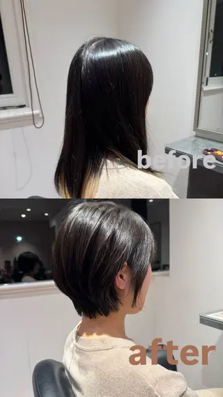 ショート 似合わせカット/ すずきたつやのヘアスタイル