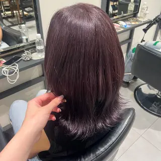 ミディアム カラー Neale. ユメのヘアスタイル