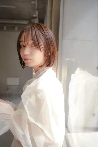 ミディアム カラー 【YUTO】確実に 髪を綺麗にするプロ。のヘアスタイル