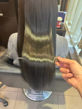 セミロング 心斎橋 美髪職人　近江のヘアスタイル