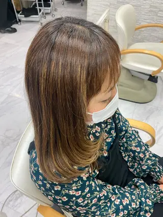 ロング 目黒 碧人のヘアスタイル