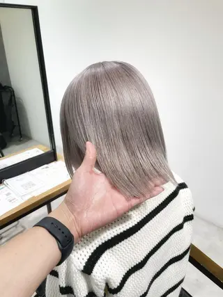 ショート カラー 田中大星 /ボブ 縮毛矯正のヘアスタイル