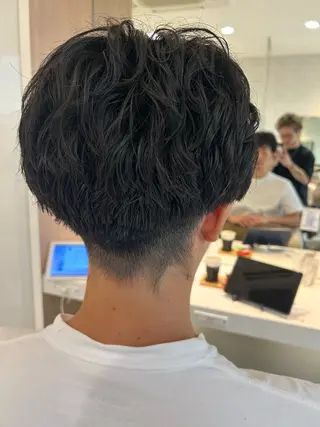 パーマ メンズ メンズカット/パ ーマ/スズキショウタのヘアスタイル