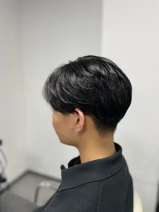 ショート Day Dream所属・SYOMA/韓国風/ 透明感カラー/艶髪のヘアスタイル