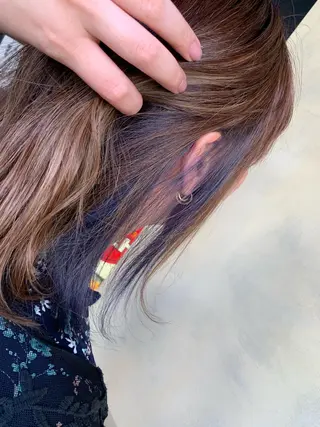 ミディアム カラー 立川/シールエクステ /みづきのヘアスタイル