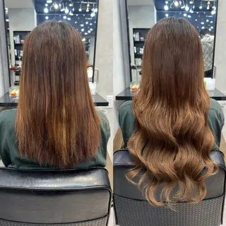 ロング カラー ヘアアレンジ ar+ ❤︎ maiのヘアスタイル