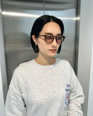 ショート カラー キッズ オトナヘア🌸 harukaのヘアスタイル