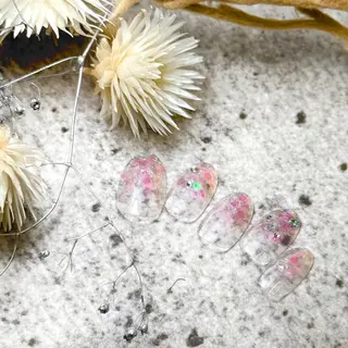 ネイル ⭐︎休業中の練習⭐︎ JNA認定講師髙橋のネイルデザイン